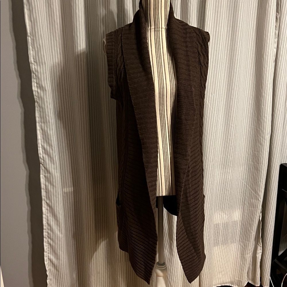 Sonoma Women's Open Front Sweater Vest